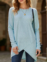 Everyday casual long-sleeved tops